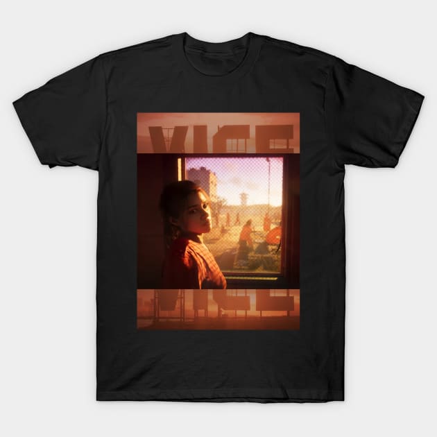 GTA 6 Grand Theft Auto 6 official trailer T-Shirt by WonderfulHumans